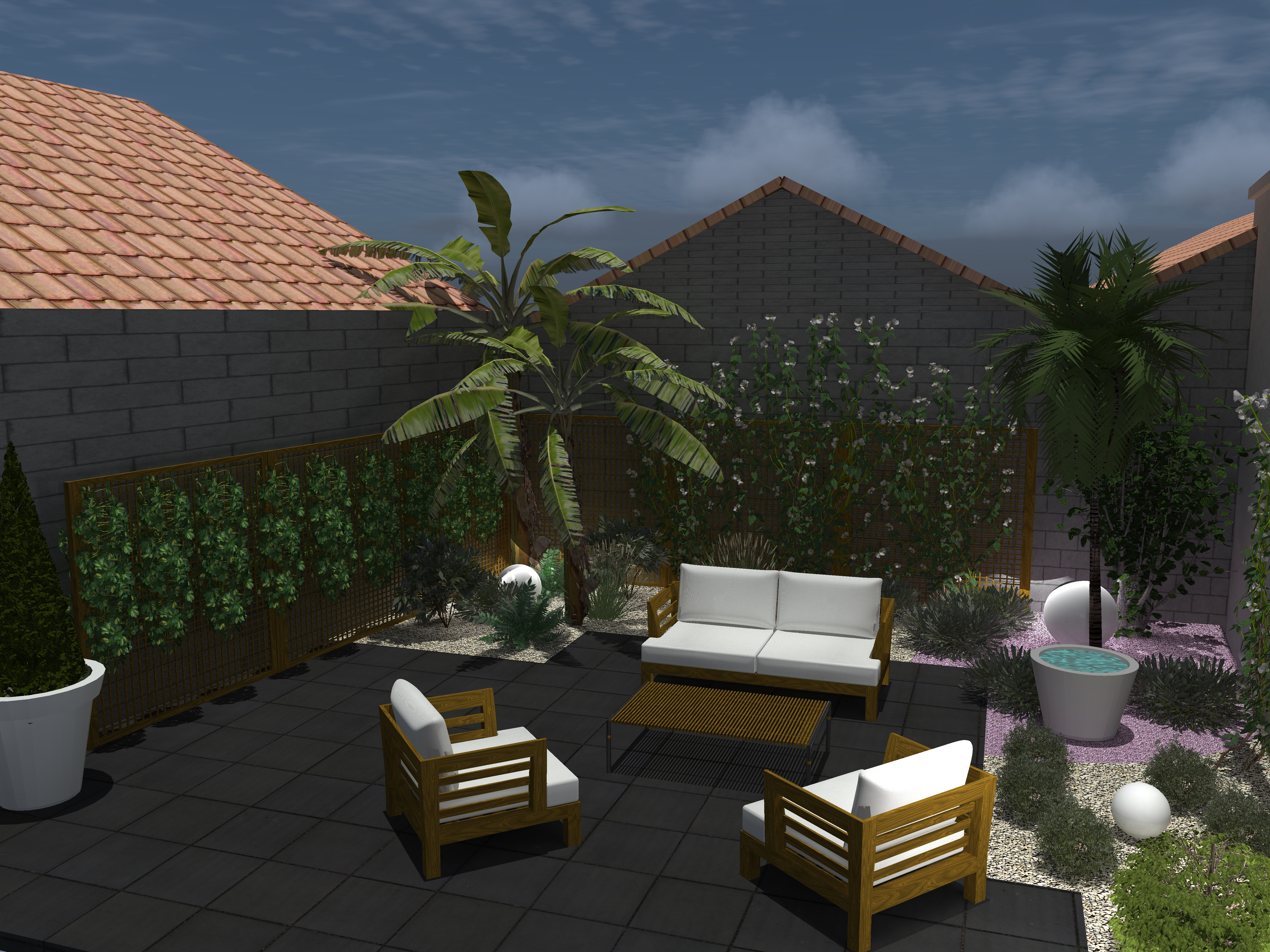 Conception et maquette d'Allium Paysage